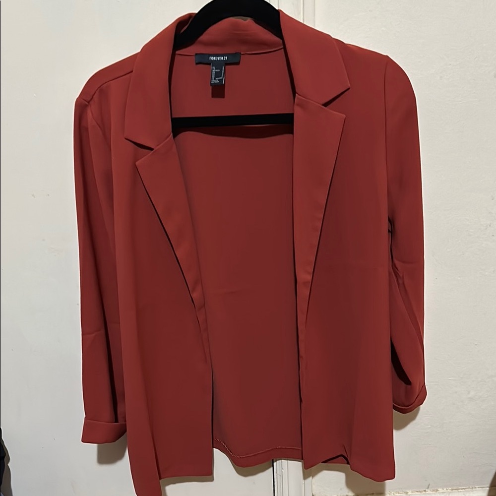 Forever 21 Burnt Orange Blazer
